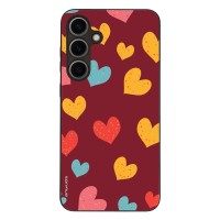 Θήκη Sonique Heart Series για Samsung Galaxy S24 Plus Μπορντώ