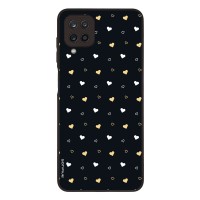 Θήκη Sonique Heart Series για Samsung Galaxy A12 Μαύρο 01