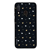 Θήκη Sonique Heart Series για Samsung Galaxy A20e Μαύρο 01