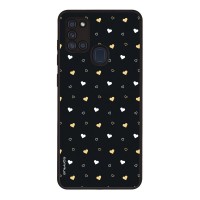 Θήκη Sonique Heart Series για Samsung Galaxy A21s Μαύρο 01