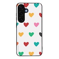 Θήκη Sonique Heart Series για Samsung Galaxy S25 Λευκό 02
