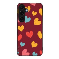 Θήκη Sonique Heart Series για Samsung Galaxy S25 Plus Μπορντώ