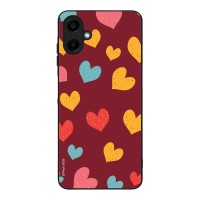 Θήκη Sonique Heart Series για Samsung Galaxy A06 4G Μπορντώ