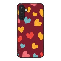 Θήκη Sonique Heart Series για Samsung Galaxy M15 5G Μπορντώ