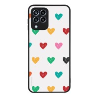 Θήκη Sonique Heart Series για Samsung Galaxy M33 5G Λευκό 02