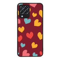 Θήκη Sonique Heart Series για Samsung Galaxy M33 5G Μπορντώ