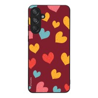 Θήκη Sonique Heart Series για Samsung Galaxy M55 5G Μπορντώ