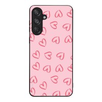 Θήκη Sonique Heart Series για Samsung Galaxy M55 5G Ροζ