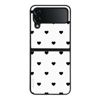 Θήκη Sonique Heart Series για Samsung Galaxy Z Flip 4 Λευκό