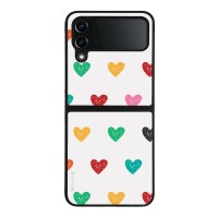 Θήκη Sonique Heart Series για Samsung Galaxy Z Flip 4 Λευκό 02