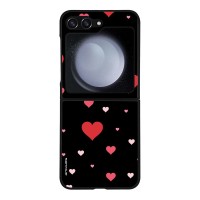 Θήκη Sonique Heart Series για Samsung Galaxy Z Flip 5 Μαύρο