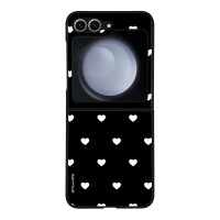 Θήκη Sonique Heart Series για Samsung Galaxy Z Flip 6 / Galaxy Z Flip 7 FE 5G Μαύρο 02