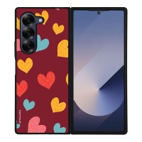 Θήκη Sonique Heart Series για Samsung Galaxy Z Fold 6 Μπορντώ