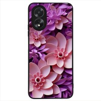 Θήκη Sonique 3D Flower Series για Oppo A38 Ροζ