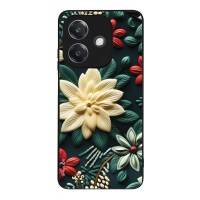 Θήκη Sonique 3D Flower Series για Oppo A40 Πράσινο