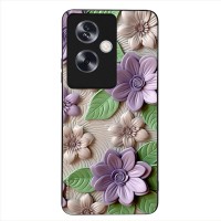Θήκη Sonique 3D Flower Series για Oppo A79 5G Βιολετί