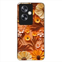 Θήκη Sonique 3D Flower Series για Oppo A79 5G Πορτοκαλί
