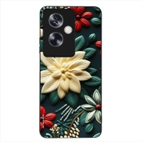 Θήκη Sonique 3D Flower Series για Oppo A79 5G Πράσινο