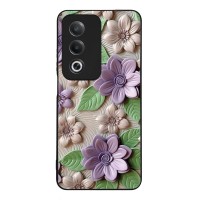 Θήκη Sonique 3D Flower Series για Oppo A80 5G Βιολετί