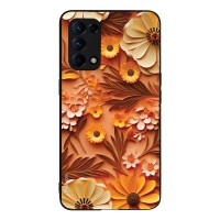 Θήκη Sonique 3D Flower Series για Oppo Find X3 Lite 5G Πορτοκαλί