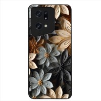 Θήκη Sonique 3D Flower Series για Oppo Find X5 Pro 5G Γκρι
