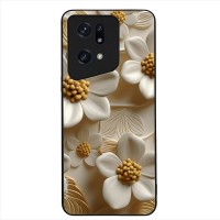 Θήκη Sonique 3D Flower Series για Oppo Find X5 Pro 5G Λευκό