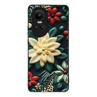 Θήκη Sonique 3D Flower Series για Oppo Reno10 5G Πράσινο