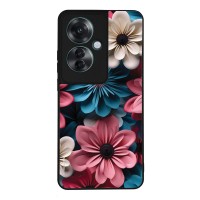 Θήκη Sonique 3D Flower Series για Oppo Reno11 F 5G Ροζ 01