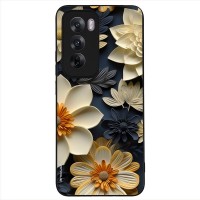 Θήκη Sonique 3D Flower Series για Oppo Reno12 5G Εκρού
