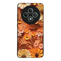 Θήκη Sonique 3D Flower Series για Oppo Reno12 F 5G / Oppo Reno12 FS 5G Πορτοκαλί