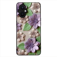 Θήκη Sonique 3D Flower Series για Oppo Reno7 Lite 5G / Oppo Reno8 Lite 5G Βιολετί