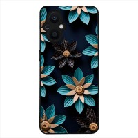 Θήκη Sonique 3D Flower Series για Oppo Reno7 Lite 5G / Oppo Reno8 Lite 5G Γαλάζιο
