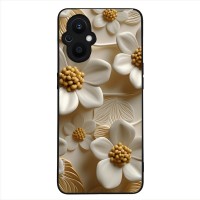 Θήκη Sonique 3D Flower Series για Oppo Reno7 Lite 5G / Oppo Reno8 Lite 5G Λευκό