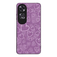 Θήκη Sonique Heart Series για Oppo A60 Βιολετί