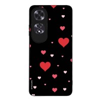 Θήκη Sonique Heart Series για Oppo A60 Μαύρο