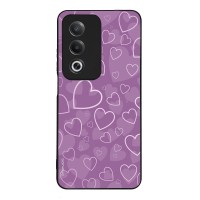 Θήκη Sonique Heart Series για Oppo A80 5G Βιολετί