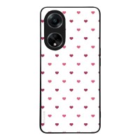 Θήκη Sonique Heart Series για Oppo A98 5G Λευκό 01