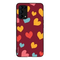 Θήκη Sonique Heart Series για Oppo Find X3 Lite 5G Μπορντώ