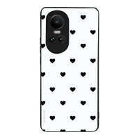 Θήκη Sonique Heart Series για Oppo Reno10 5G Λευκό