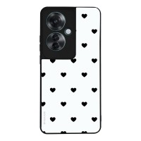 Θήκη Sonique Heart Series για Oppo Reno11 F 5G Λευκό