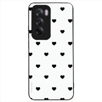 Θήκη Sonique Heart Series για Oppo Reno12 5G Λευκό