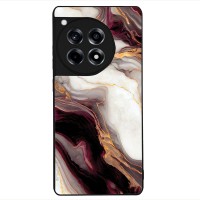 Θήκη Sonique Marble Series για OnePlus 12R 5G Μπορντώ