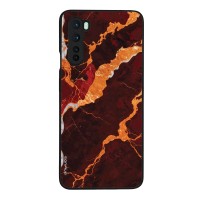Θήκη Sonique Marble Series για OnePlus Nord Κόκκινο