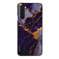 Θήκη Sonique Marble Series για OnePlus Nord Μωβ