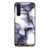 Θήκη Sonique Marble Series για OnePlus Nord Μωβ Γκρι
