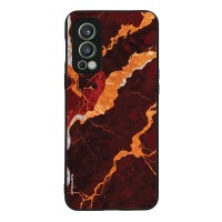 Θήκη Sonique Marble Series για OnePlus Nord 2 5G Κόκκινο