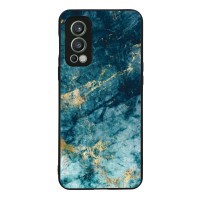 Θήκη Sonique Marble Series για OnePlus Nord 2 5G Μπλε