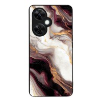Θήκη Sonique Marble Series για OnePlus Nord CE 3 Lite 5G Μπορντώ