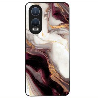 Θήκη Sonique Marble Series για OnePlus Nord CE 4 Lite 5G Μπορντώ