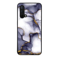 Θήκη Sonique Marble Series για OnePlus Nord CE 5G Μωβ Γκρι